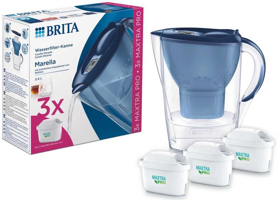 Brita Marella ir Maxtra Pro +, 3 vnt.