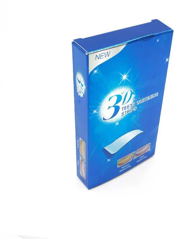 Dantų balinimo juostelės 3D Whitening 28vnt/14 porų