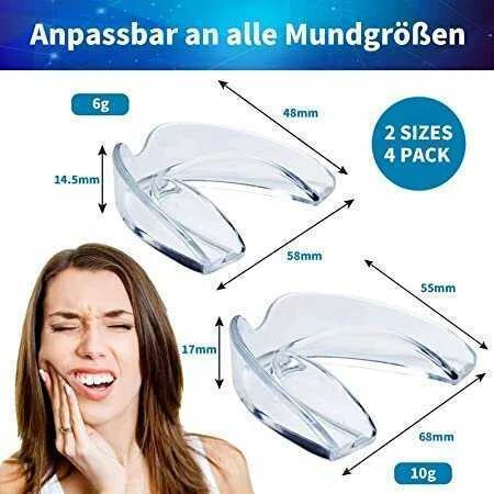 Dantų kapos apsaugančios nuo bruksizmo, 4 vnt.