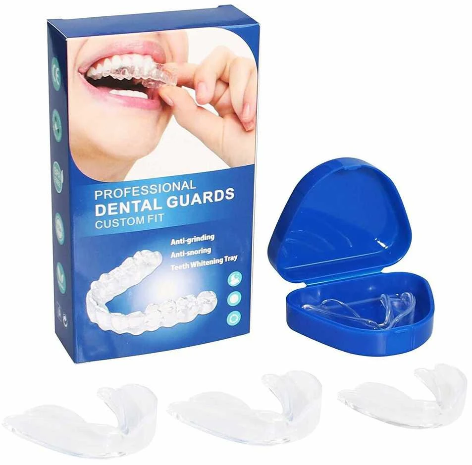 Dantų kapos apsaugančios nuo griežimo/bruksizmo. 4vnt skirtingų dydžių