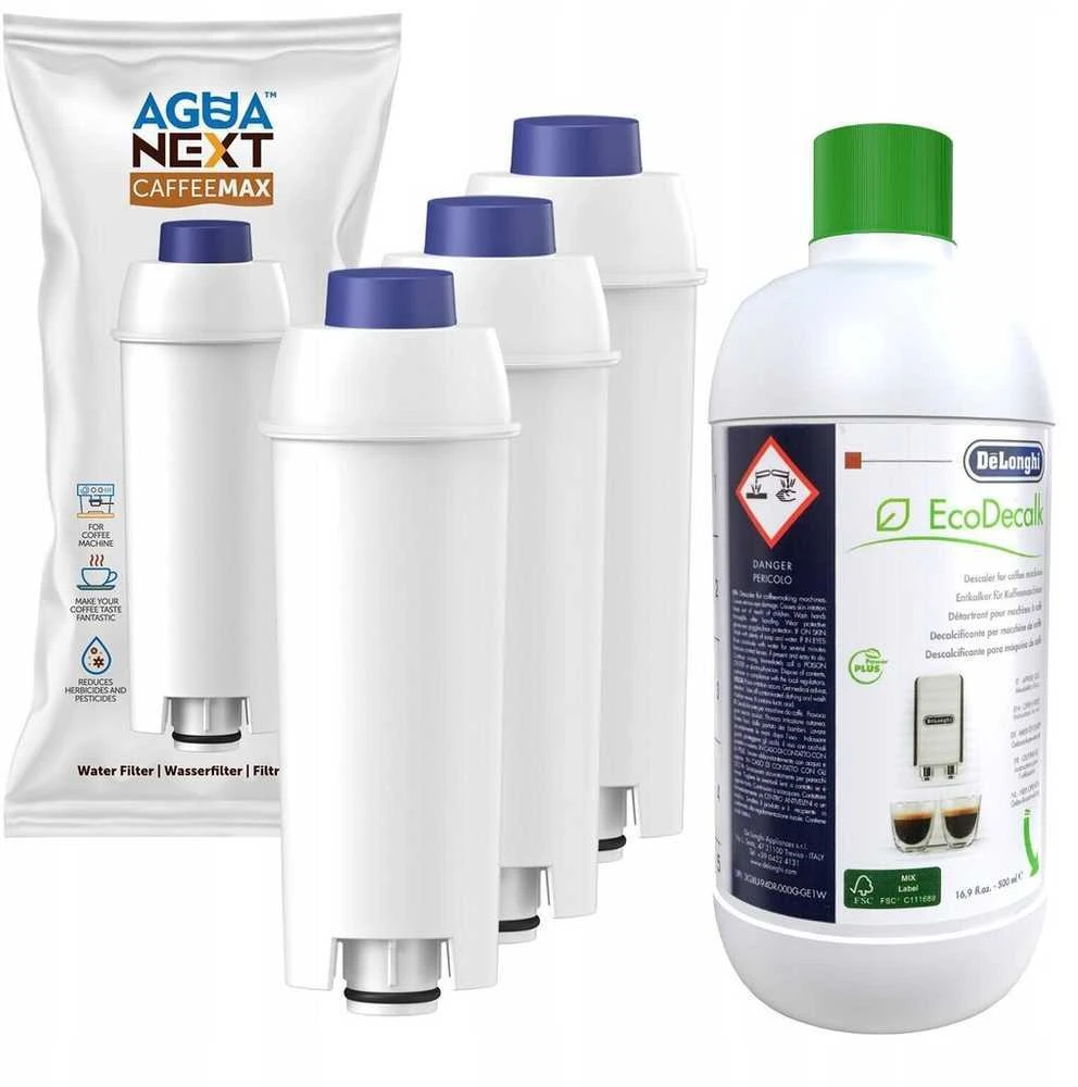 Delonghi 3 vnt + Ecodecalk 500 ml