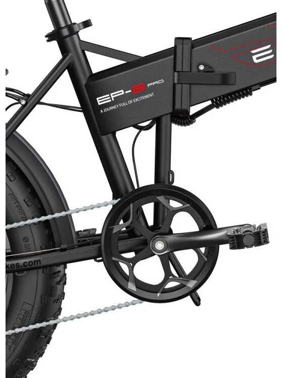 Dviratis 20" elektrinis Engwe EP-2 PRO juodas (Nemokamas pristatymas)
