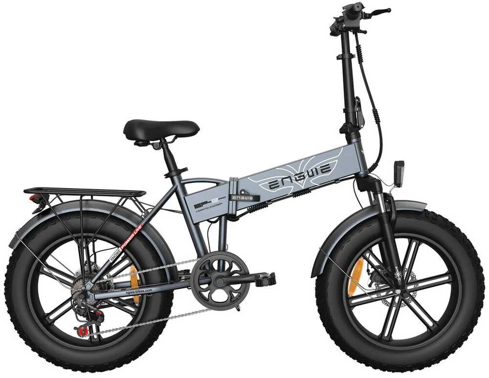 Elektrinis dviratis Engwe EP-2 PRO, pilkas