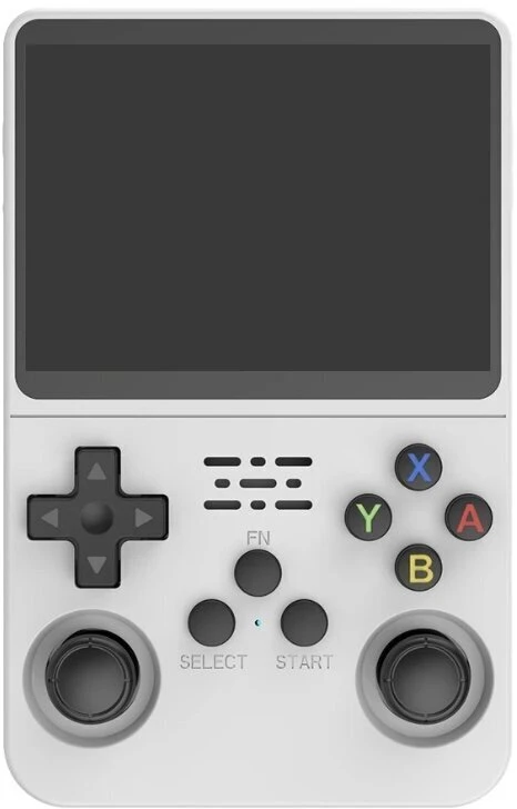 HappyJoe R36S, 128GB, balta, 20000+ Games, 3.5" IPS Screen, Linux