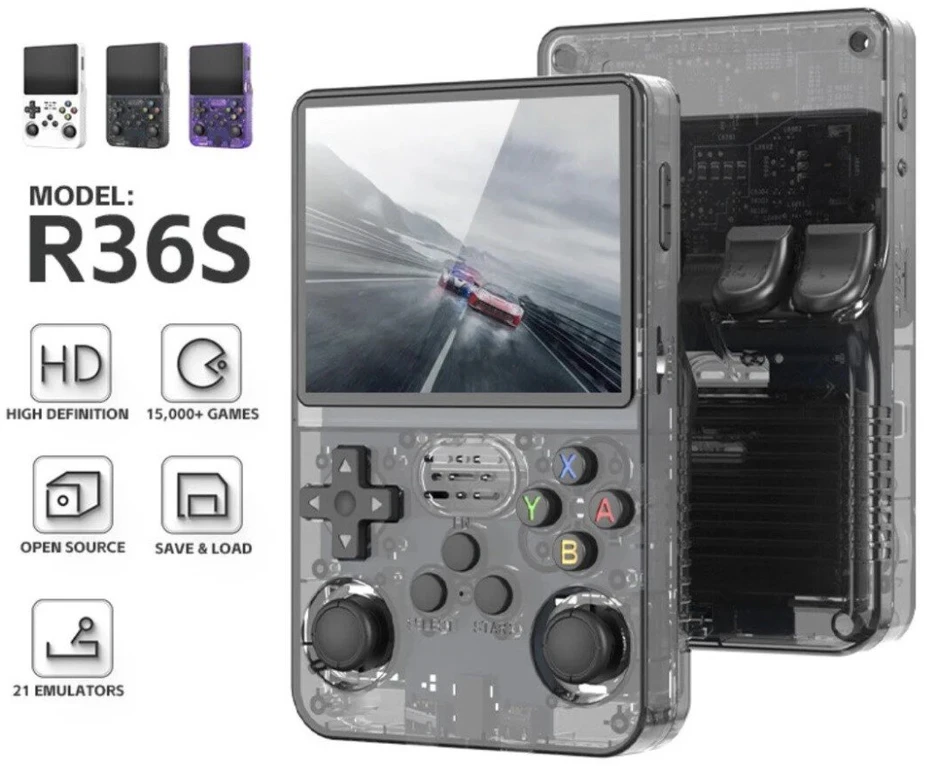 HappyJoe R36S, 64GB, Juodas