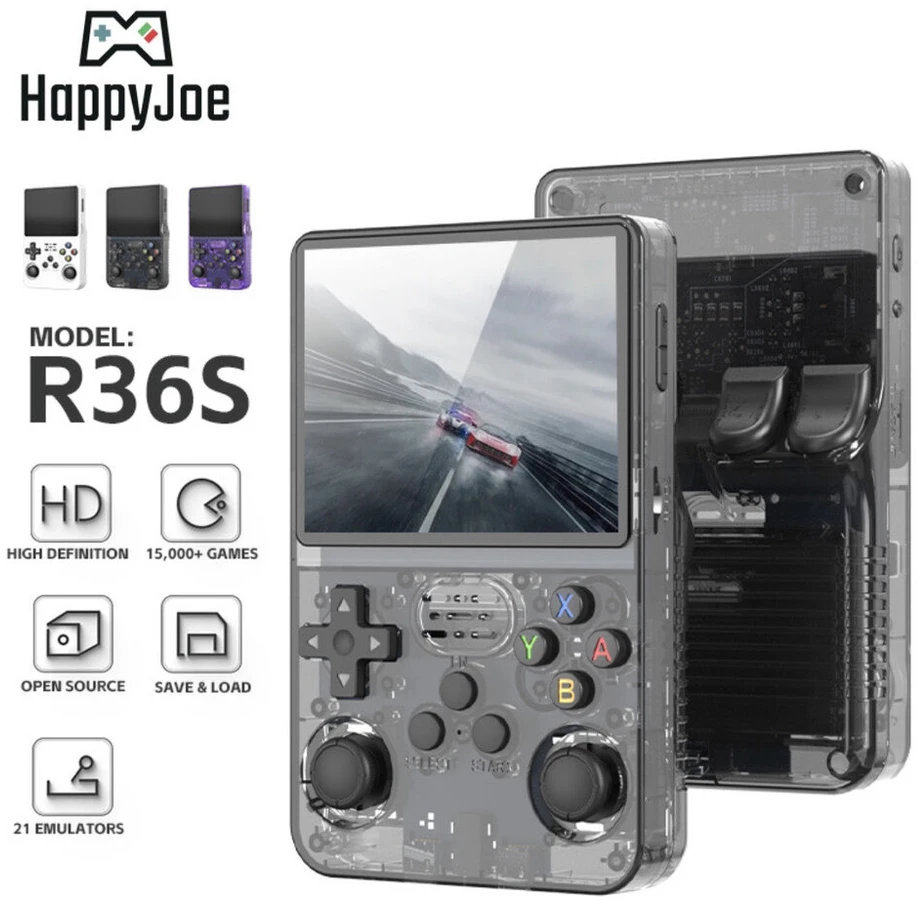 HappyJoe R36S, 64GB, Juodas