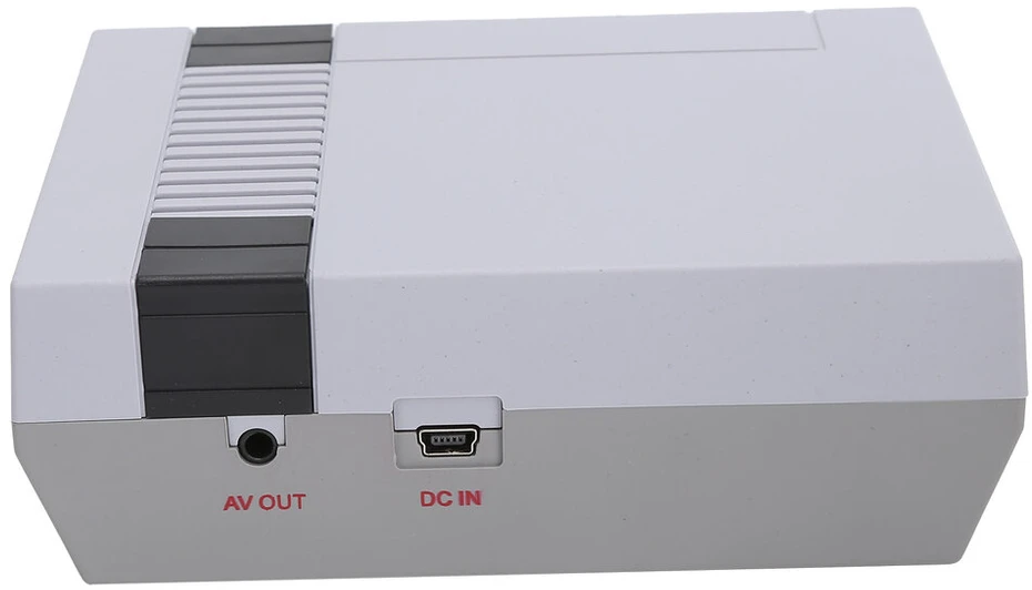 Mini 8 bitų retro televizoriaus vaizdo žaidimų konsolė su dviguba žaidimų pulto palaikymu TV išvestis 110?240VEU kištukas