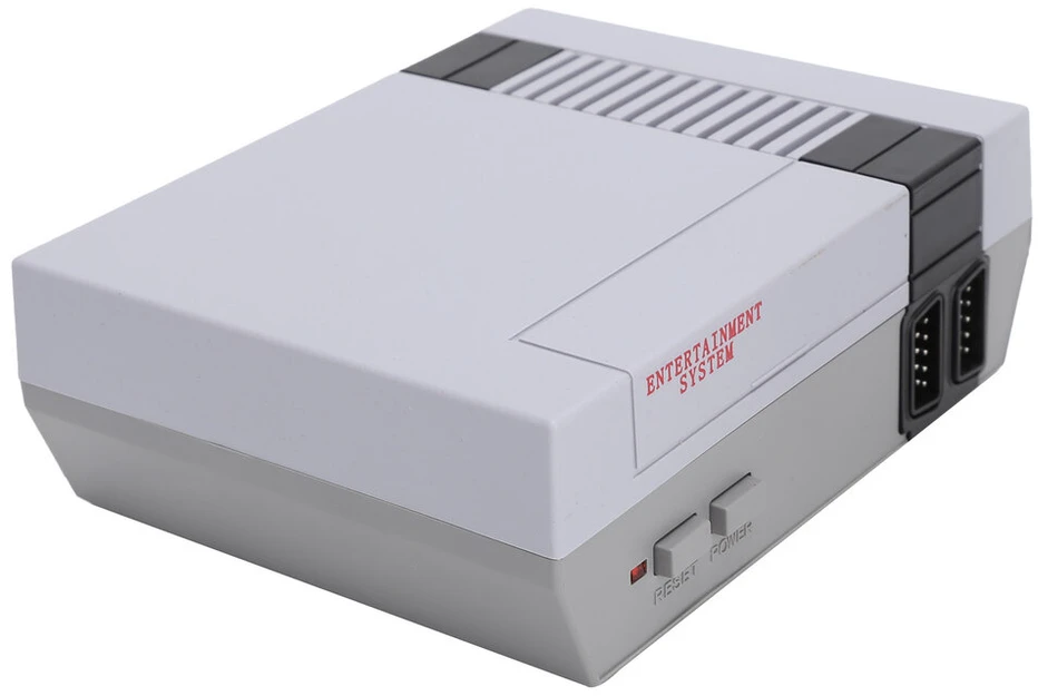 Mini 8 bitų retro televizoriaus vaizdo žaidimų konsolė su dviguba žaidimų pulto palaikymu TV išvestis 110?240VEU kištukas
