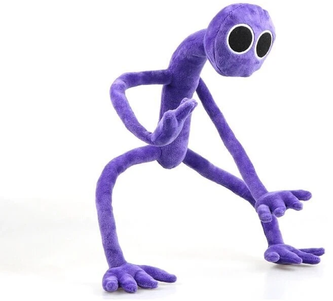 Minkštas pliušinis žaislas Rainbow friends, violetinis, 30cm