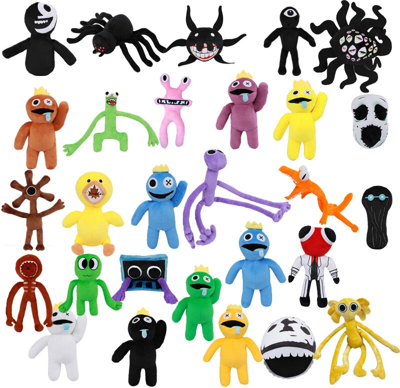 Rainbow Friends įdaryti gyvūnai Žaislai Mėlyna Monster Minkštas pliušas