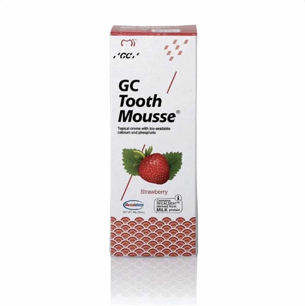 Remineralizuojantis dantų kremas be fluoro GC Tooth Mousse Recaldent, 35 ml