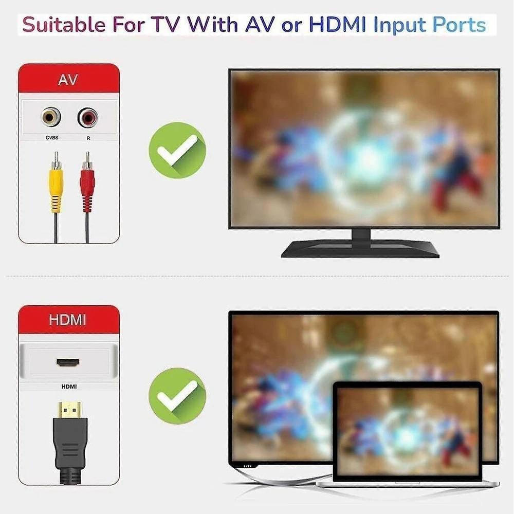 Retro žaidimų konsolė su 620 vaizdo žaidimų, Av ir Hdmi HD išvestis, „Plug and Play“, klasikinio leidimo mini pramogų sistema suaugusiems ir vaikams