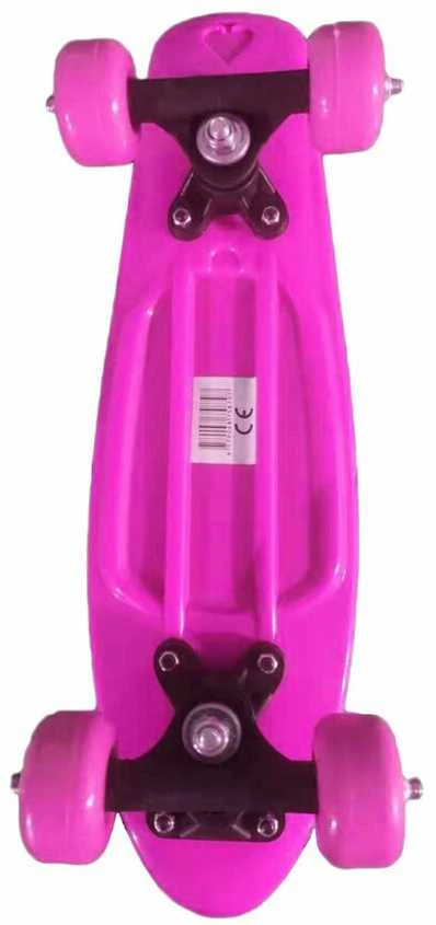 Vaikiška riedlentė Fishboard 42x13cm, rožinė