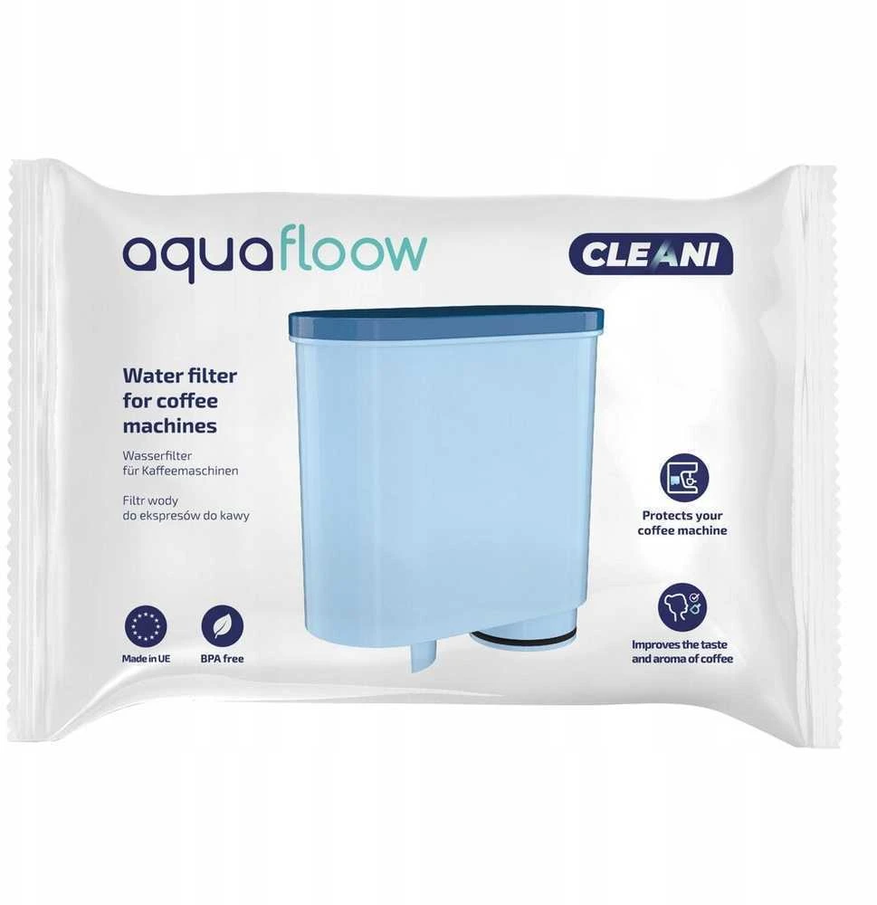 Vandens filtras Aquafloow Cleani, skirtas Philips/Saeco kavos aparatui, 10 vnt.