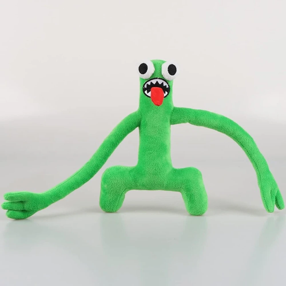 Select 1 vnt 50 cm pliušinis, iš Rainbow Friends Pliušiniai žaislai gerbėjams ir draugams Gražios pliušinės lėlės gyvūnų iškamšos (žalios)-A