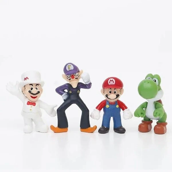 Veiksmo figūrėlės Kawaii Bowser Anime, 48 vnt.