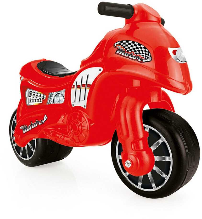 Balansinis motociklas Dolu My Firsy Moto Racer Motorbike, raudonas