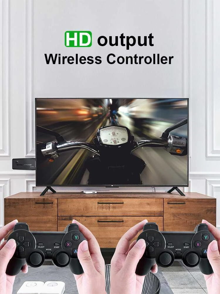 Belaidė klasikinių TV žaidimų konsolė HappyJoe Y3 Lite 10000 Games + Download