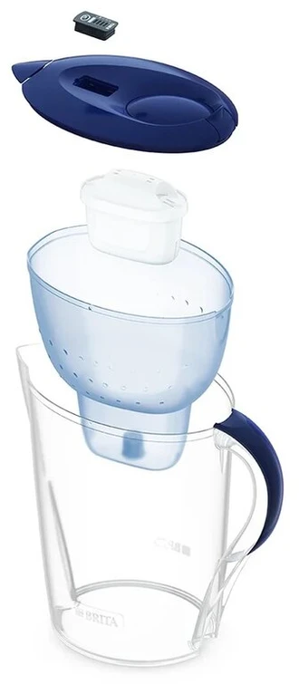 Brita Marella XL mėlynas 3,5 l ąsotis su 10 MAXTRA PRO Pure Performance filtrų