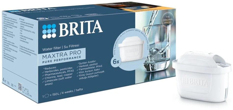 BRITA MAXTRA PRO PURE PERFORMANCE filtras pak.6