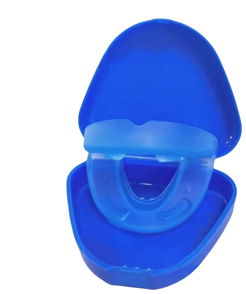 Burnos kapa Anti-snore nuo knarkimo su laikymo dėžute, mėlyna