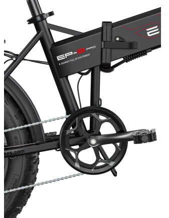 Elektrinis dviratis Engwe EP-2 Boost + accelerator, juodas