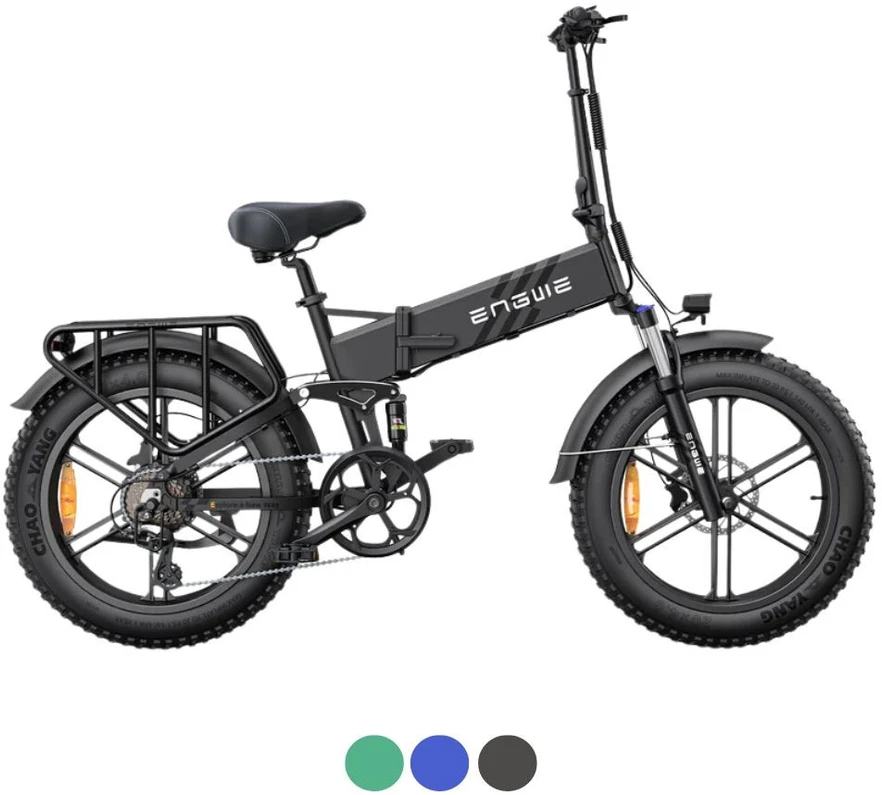 ENGWE ENGINE PRO 2.0 elektrinis dviratis (20"), juoda