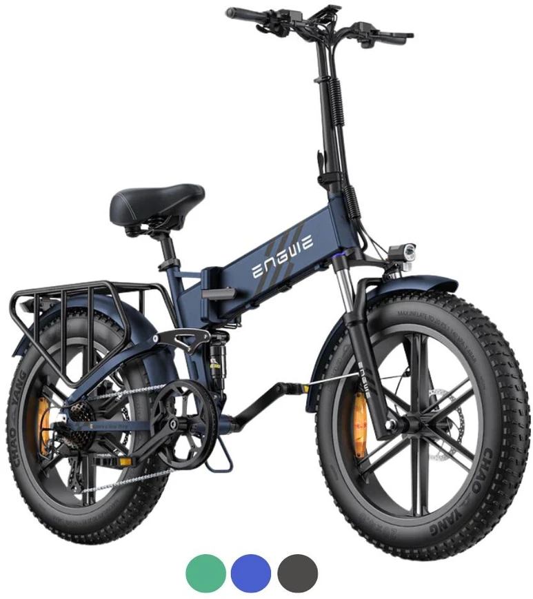ENGWE ENGINE PRO 2.0 elektrinis dviratis (20"), juoda