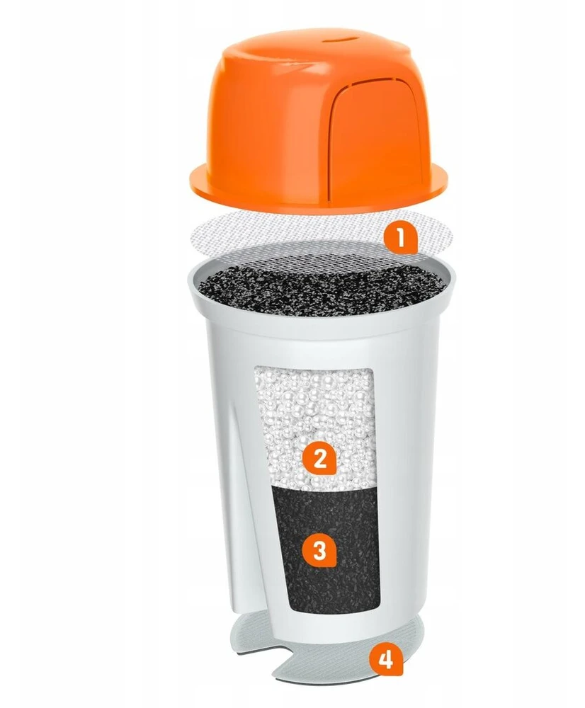 Filtrai kietam vandeniui AquaFloow Classic Hard, Brita, Dafi ąsočiams, 6vnt