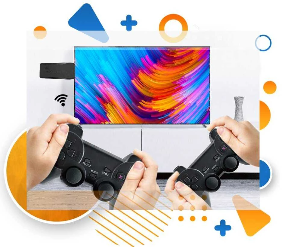 Gamestick Retro žaidimų konsolė 10 000 žaidimų 32 GB