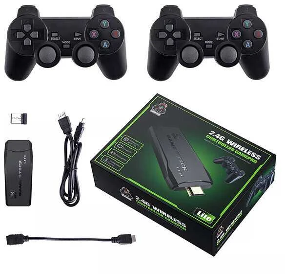Gamestick Retro žaidimų konsolė 10 000 žaidimų 32 GB