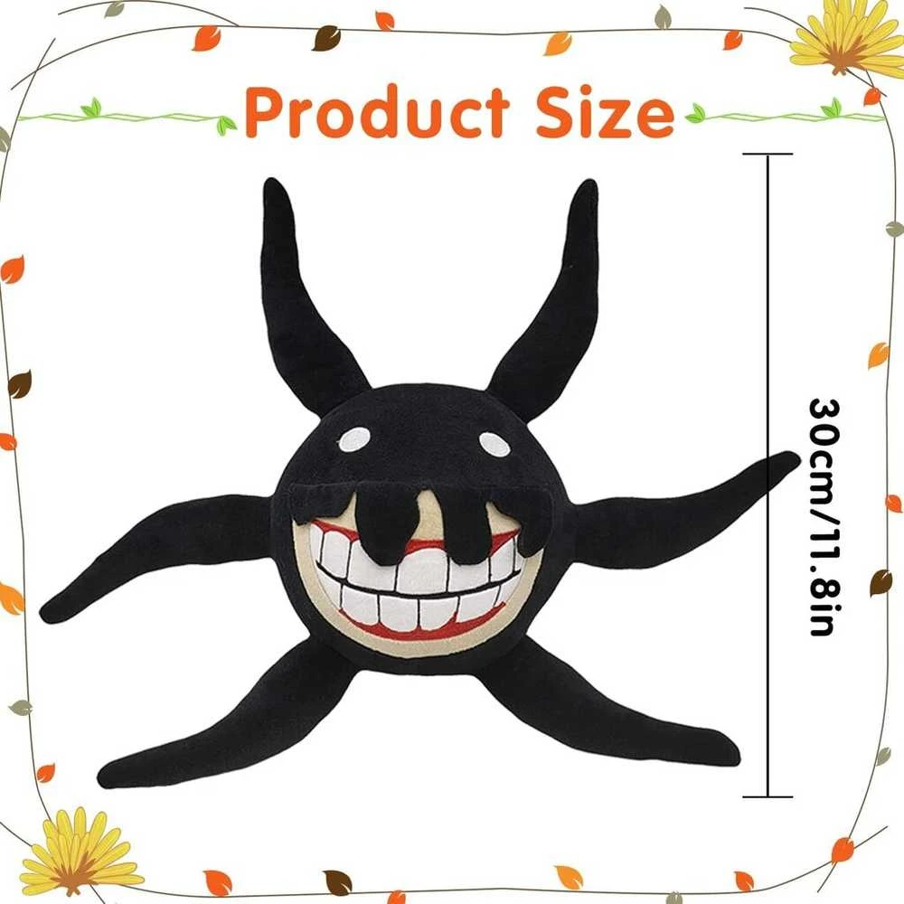 Happyjoe Minkštas pliušinis žaislas Monster Horror Juodas, 30cm