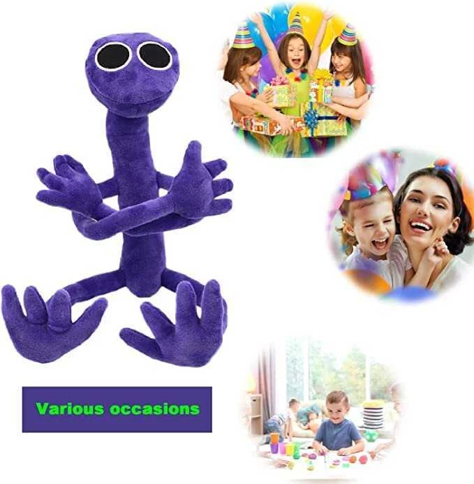 Happyjoe Minkštas pliušinis žaislas Rainbow friends, violetinis, 30cm