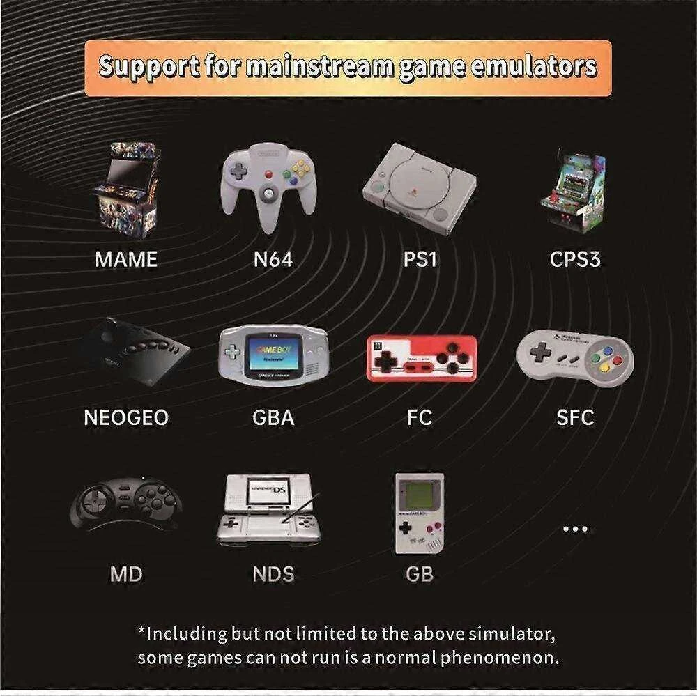 HappyJoe R36S, 128GB, balta, 20000+ Games, 3.5" IPS Screen, Linux