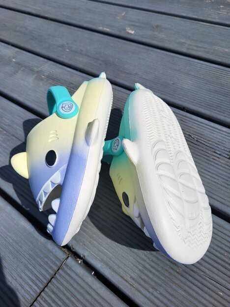 Happyjoe Šlepetės vaikams Shark slippers, mėlynos