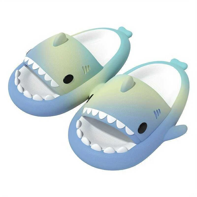 Happyjoe Šlepetės vaikams Shark slippers, mėlynos