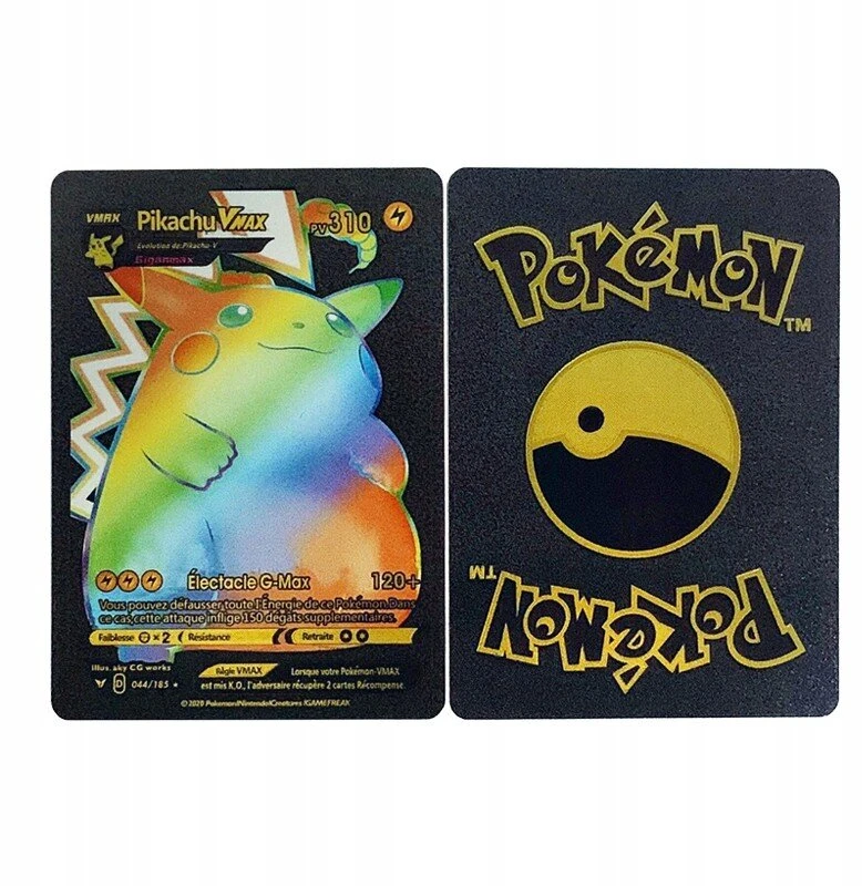 Juodos Pokemon kolekcinės kortos 10vnt. TCG Juodas - Limited Edition