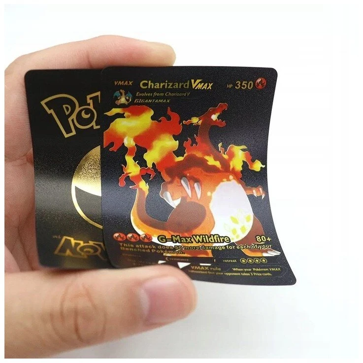 Juodos Pokemon kolekcinės kortos 10vnt. TCG Juodas - Limited Edition