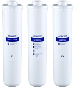 Keičiamų filtrų rinkinys Aquaphor K5-K2-K7M