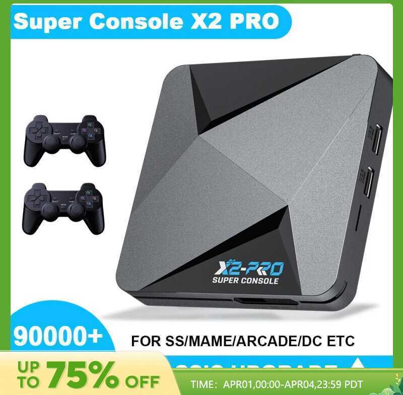 SUPER CONSOLE　X2-PRO 64G Žaidimų konsolė HappyJoe Super Console X2 PRO, 64GB, 70,000