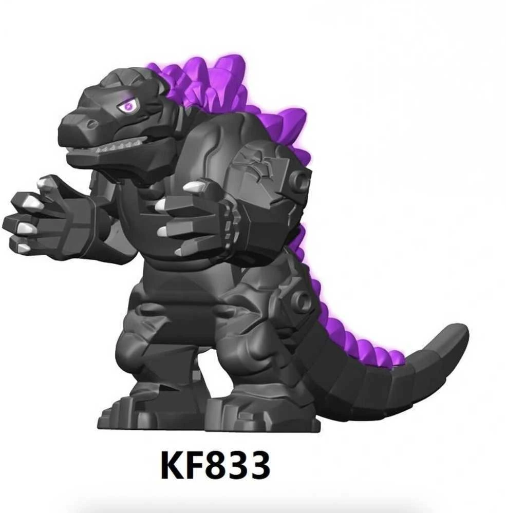 Konstruktorius King Kong vs Godzilla figūrėlė HeroBricks, 9cm