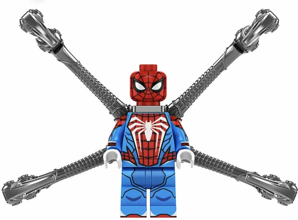 Konstruktorius Spider Man figūrėlė HeroBricks, 9cm