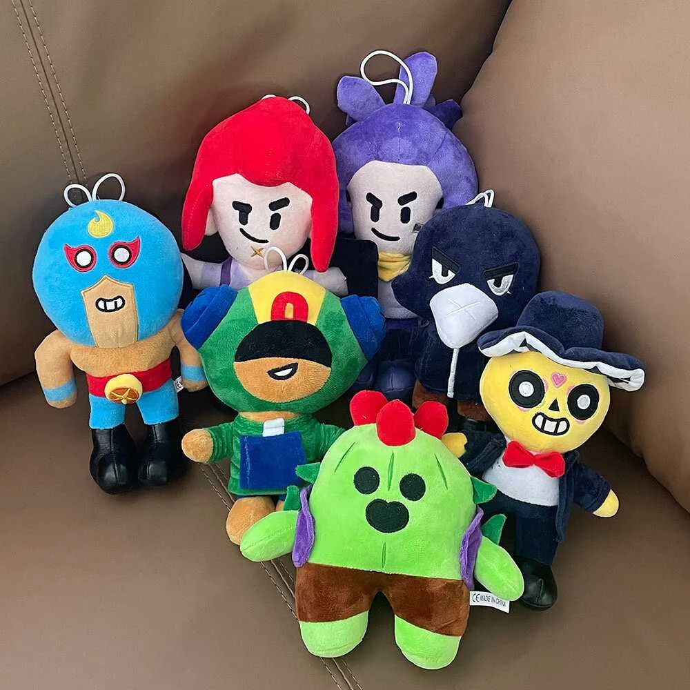 Minkštas pliušinis žaislas HappyJoe Brawl stars, Shelly, 27cm