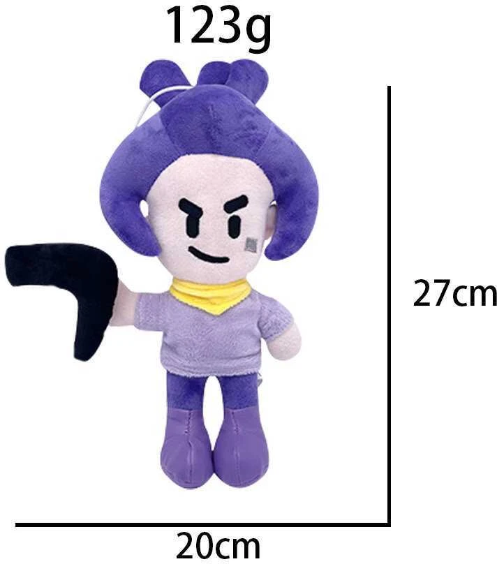 Minkštas pliušinis žaislas HappyJoe Brawl stars, Shelly, 27cm