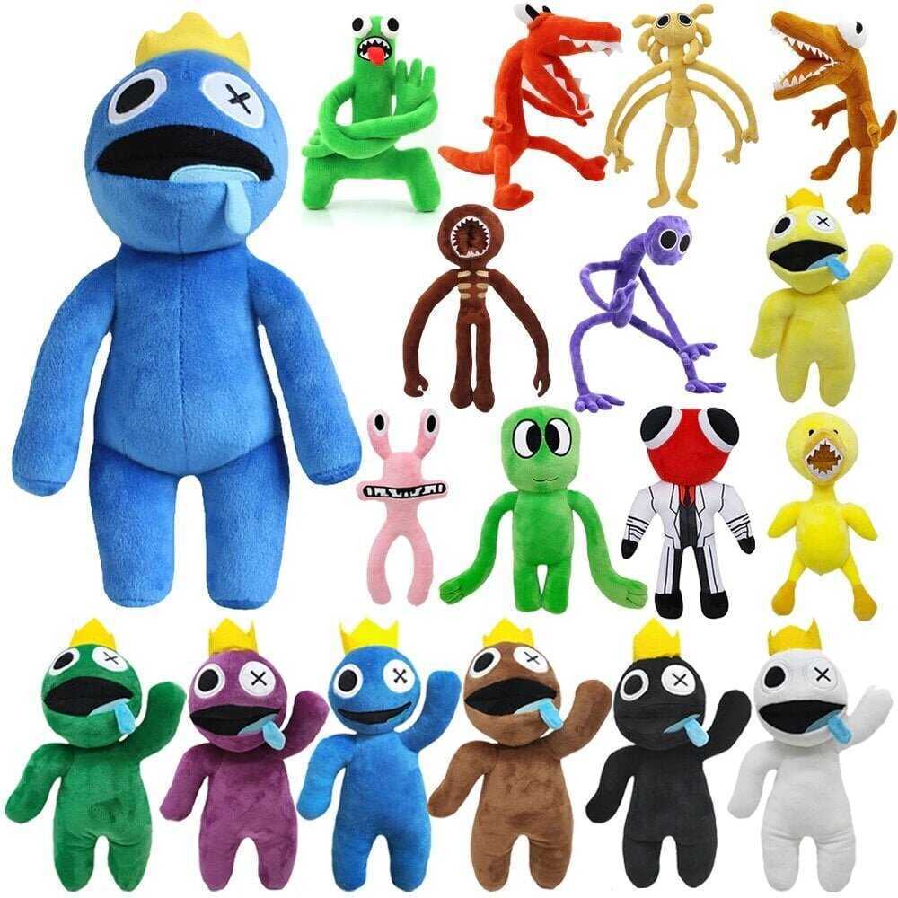Select Minkštas pliušinis žaislas Rainbow friends, žaliasis ilgarankis, 30cm
