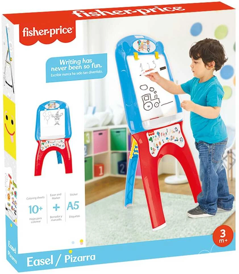 Piešimo lenta 107 cm Dolu Fisher Price, su 21 priedu, 1811