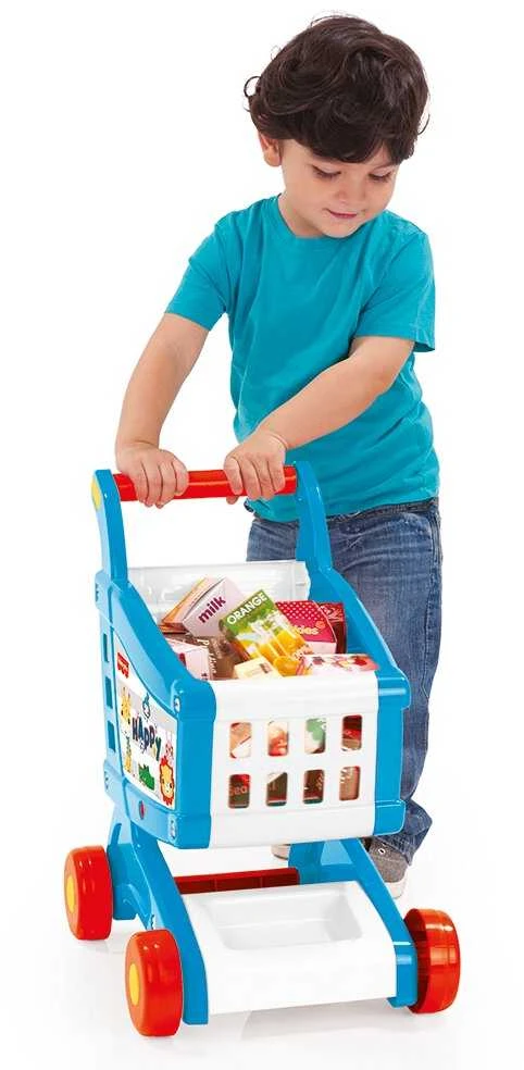 Pirkinių krepšelis su 16 priedų, Dolu Fisher Price 48 cm, 1806