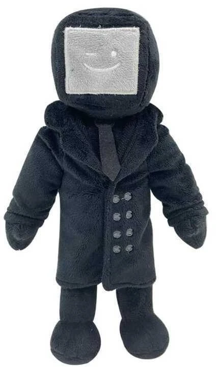 Pliušinis žaislas HappyJoe Skibidi Toilet, TV Man, 25cm