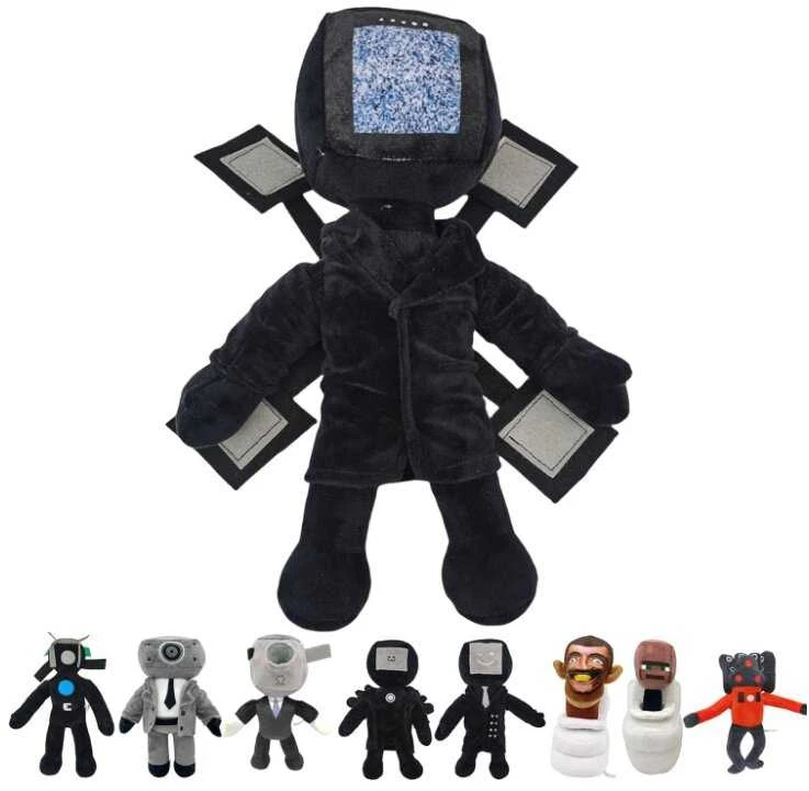 Pliušinis žaislas HappyJoe Skibidi Toilet, TV Man Titan, 25cm