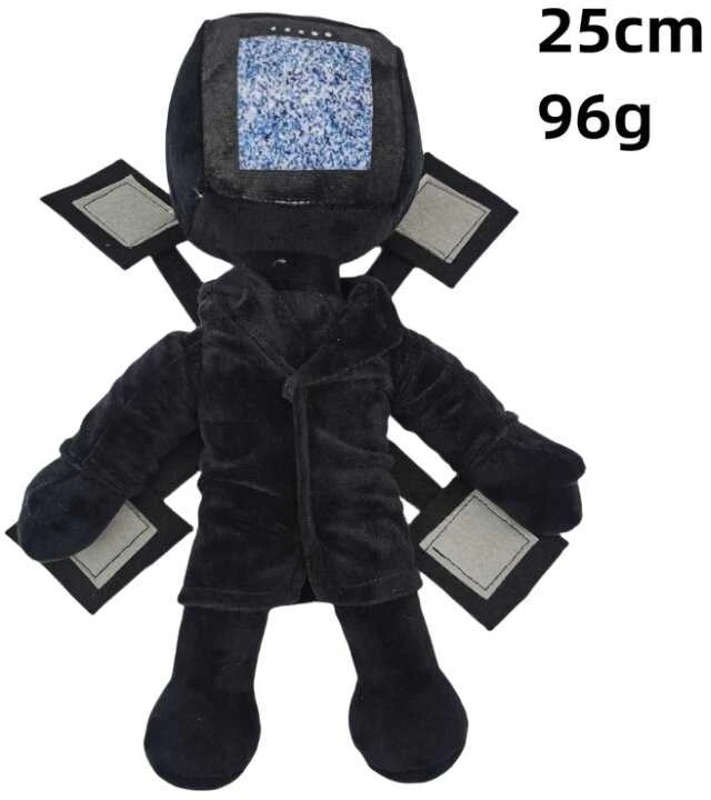 Pliušinis žaislas HappyJoe Skibidi Toilet, TV Man Titan, 25cm